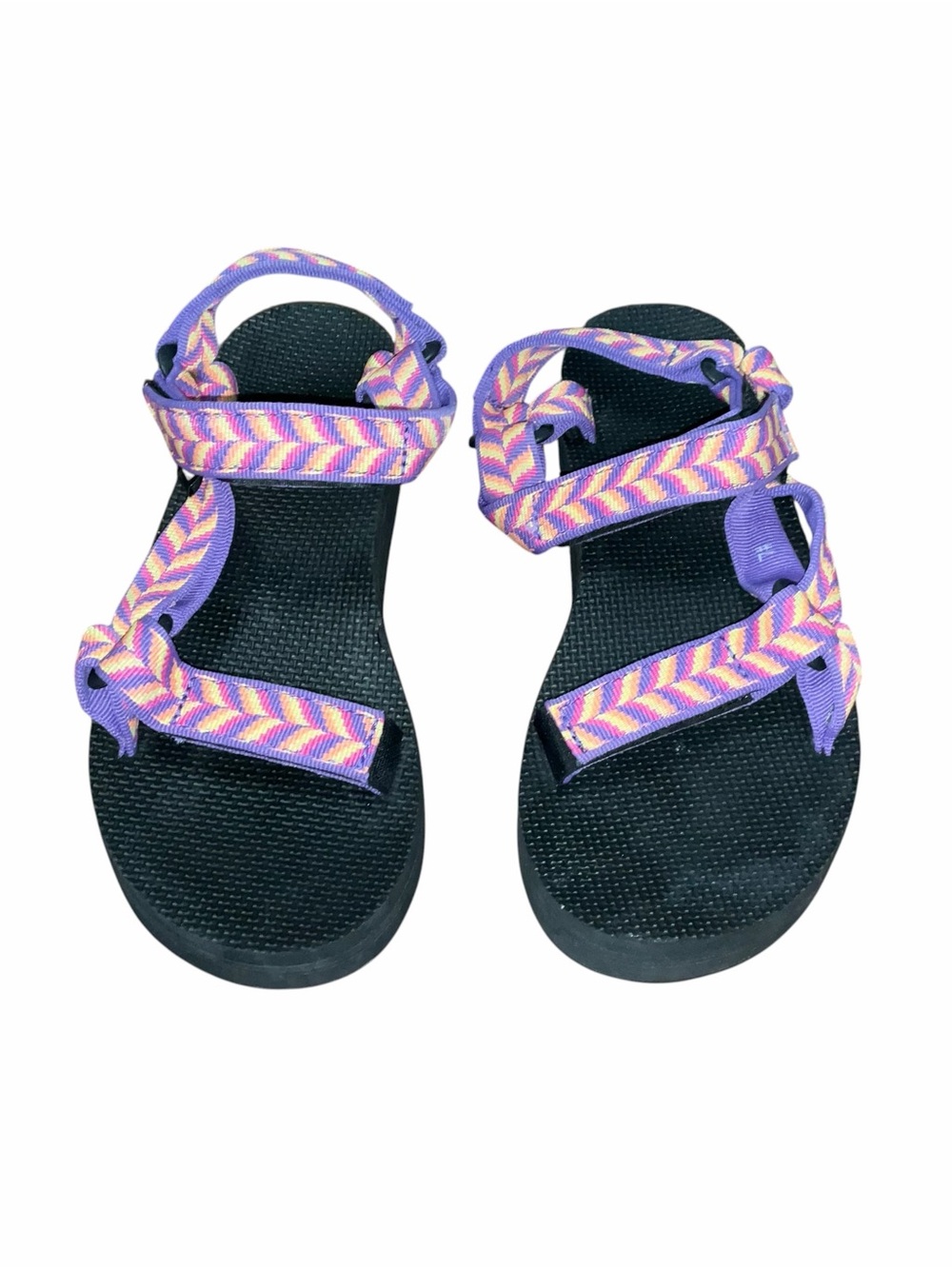 Teva Original Universal Sandals Purple Multicolor Strap Women’s Size 7 EU 38